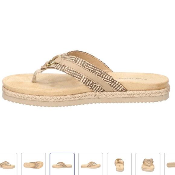 Easy Street Starling‎ Women's Comfortable Footbed Sandal Flip Flops Size 11 W - Picture 5 of 5